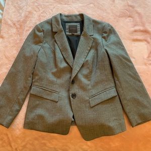 Grey & Black Blazer